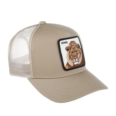 Бейсболка GOORIN BROTHERS ANIMAL FARM KING 101-0388 (бежевый)