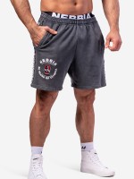 Шорты Nebbia Washed Sweat Shorts LEGEND 786 Black в Москве  в Москве 