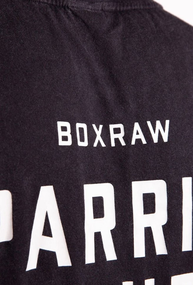Футболка BoxRaw Sparring Club BXRW-SPCLT Black в Москве  в Москве 