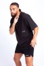 Футболка BoxRaw Sparring Club BXRW-SPCLT Black в Москве  в Москве 
