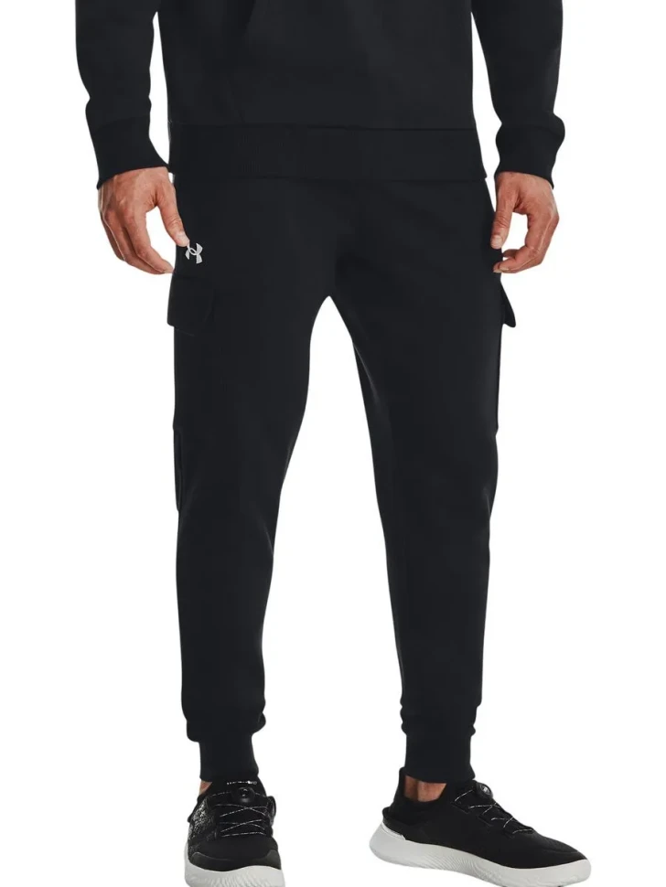 Брюки Under Armour UA Rival Fleece Cargo Jogger 1382134-001 в Москве  в Москве 