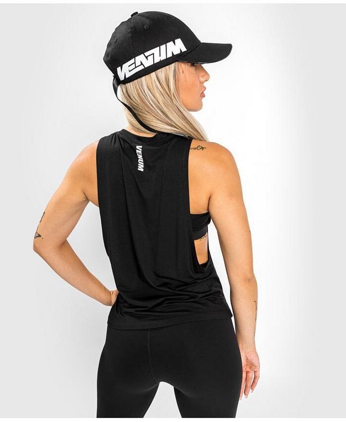 Майка Venum Essential Women's Racer Back Tank Top - Black Ven04653-001 в Москве  в Москве 