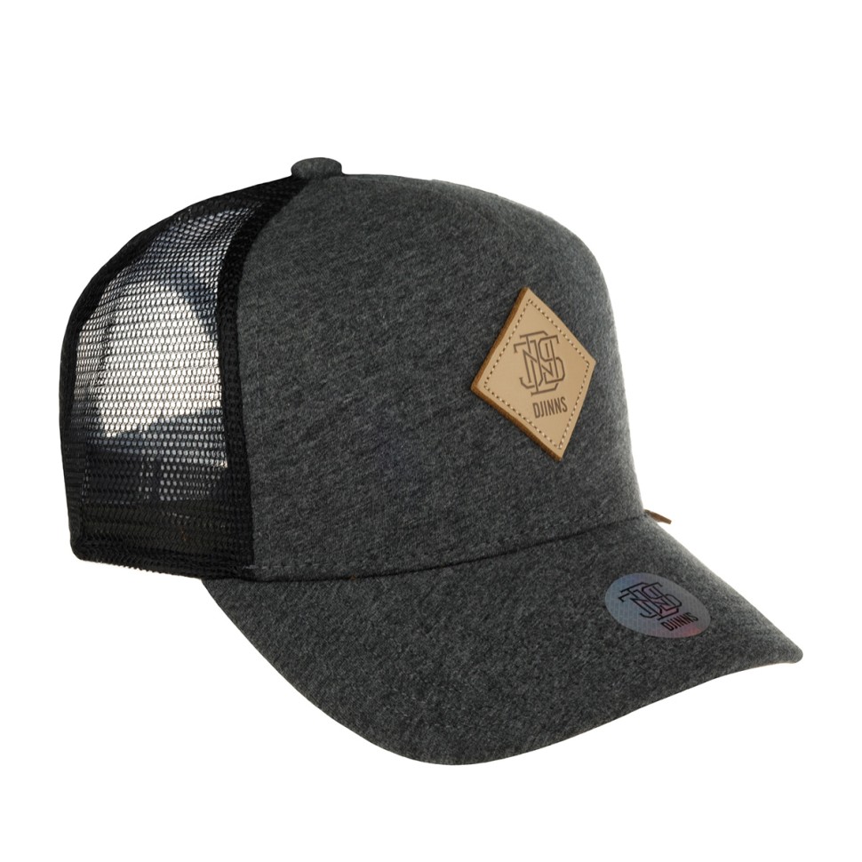 Бейсболка DJINNS HFT Jersey Patch (серый черный) 50-230-08-00 в Москве в Москве