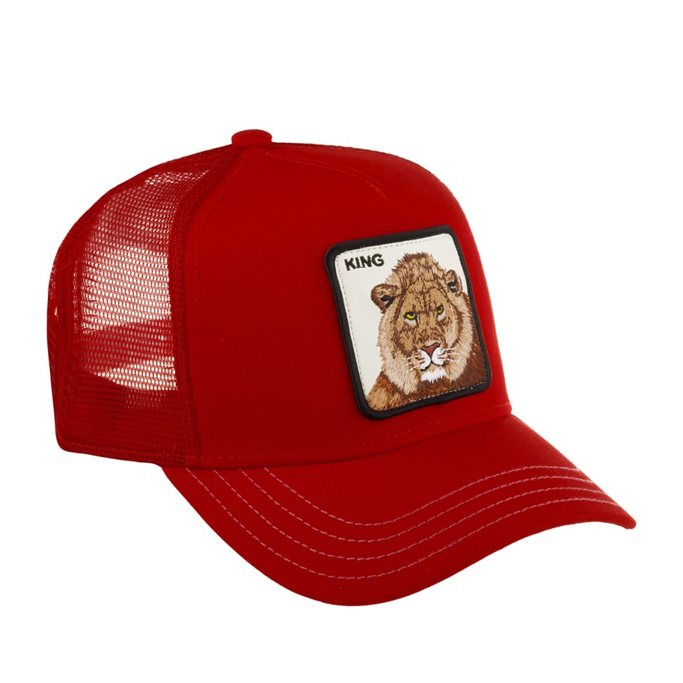 Бейсболка GOORIN BROTHERS ANIMAL FARM KING 101-0388 (красный) в Москве в Москве