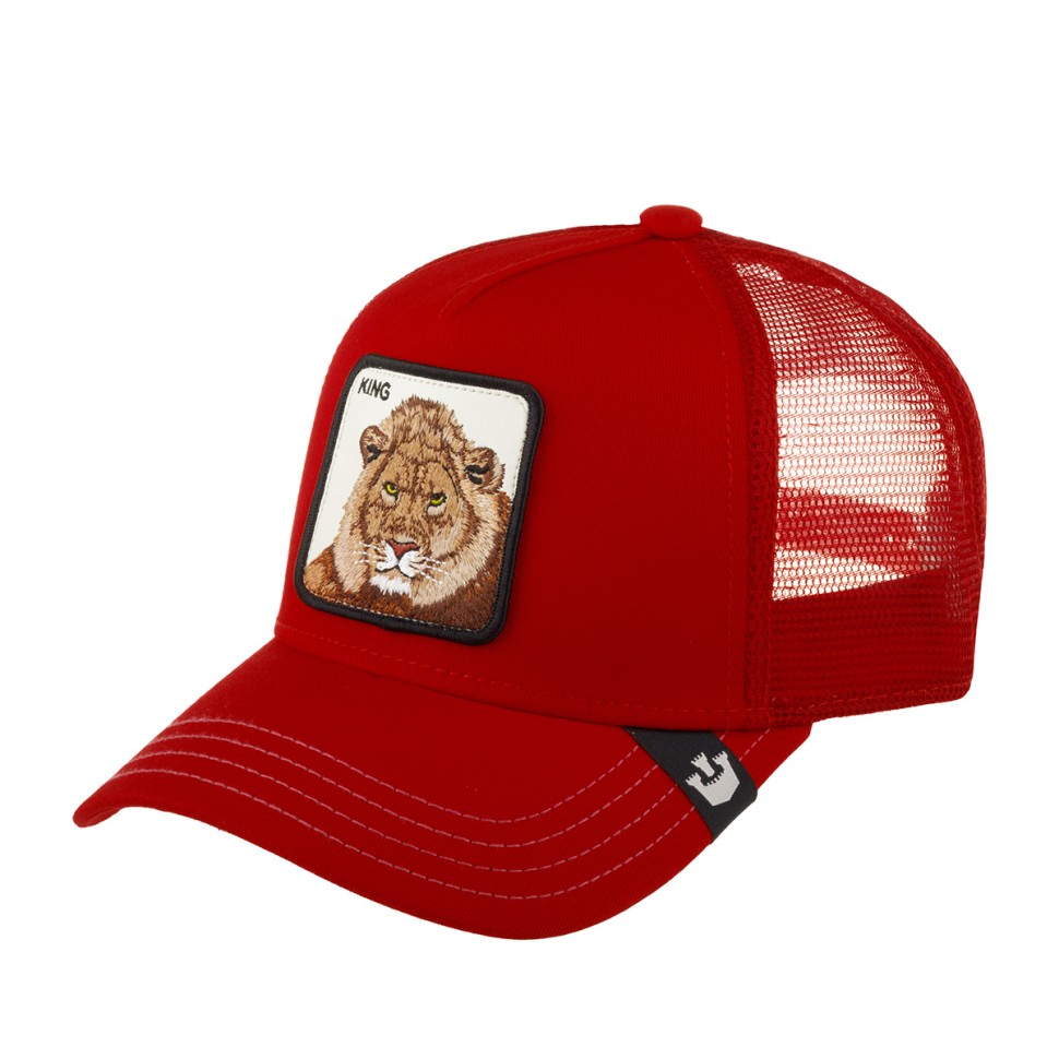 Бейсболка GOORIN BROTHERS ANIMAL FARM KING 101-0388 (красный) в Москве в Москве