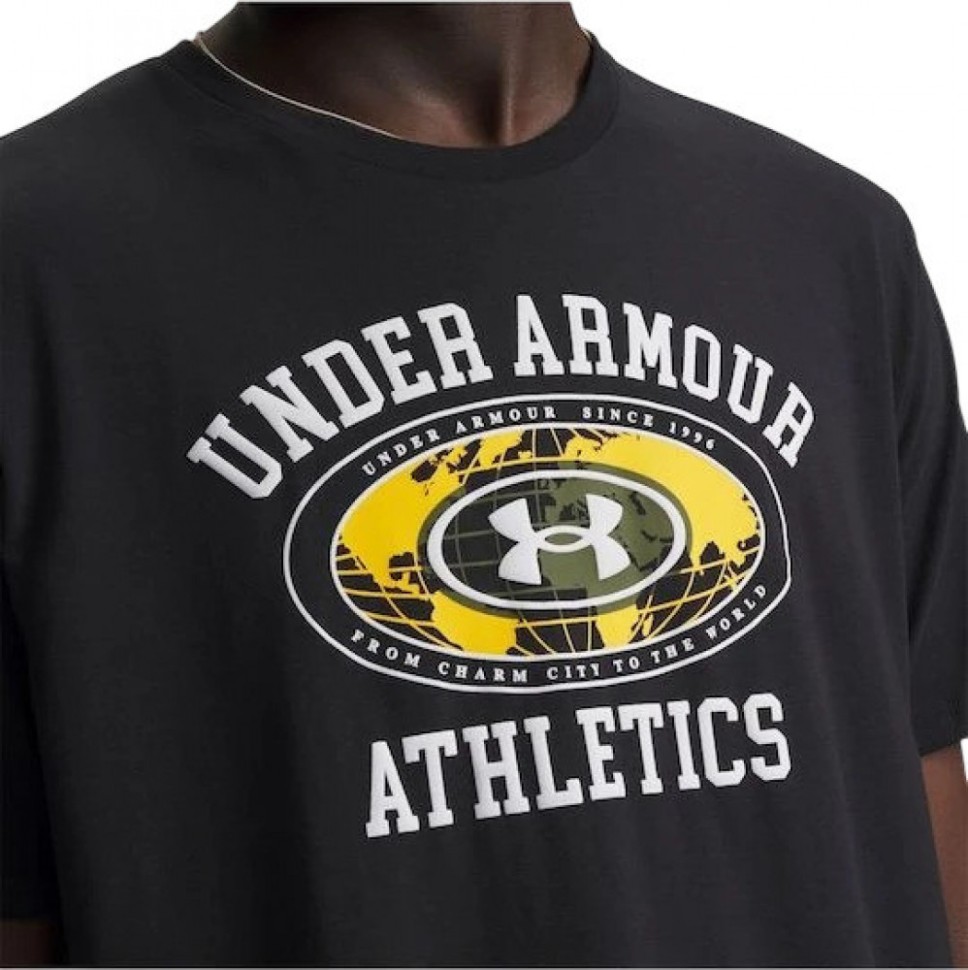 Футболка Under Armour UA M 60/40S ARMOR GLOBE SS 6009261-001 в Москве  в Москве 