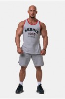 Майка Nebbia Old-school Muscle tank top 193 Light grey в Москве  в Москве 
