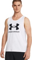 Майка Under Armour UA SPORTSTYLE LOGO TANK 1382883-100 в Москве в Москве