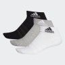 Носки Adidas (3 пары) CUSH ANK 3PP MGREYH/WHITE/BLACK DZ9364 в Москве 