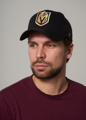 Бейсболка ATRIBUTIKA &amp; CLUB Vegas Golden Knights, черн. 28147