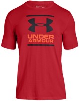 Футболка Under Armour UA GL Foundation SS T Red / Magma Orange / Black 1326849-600 в Москве  в Москве 