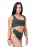 Плавки Nebbia High-waist retro bikini - bottom 555 green в Москве 