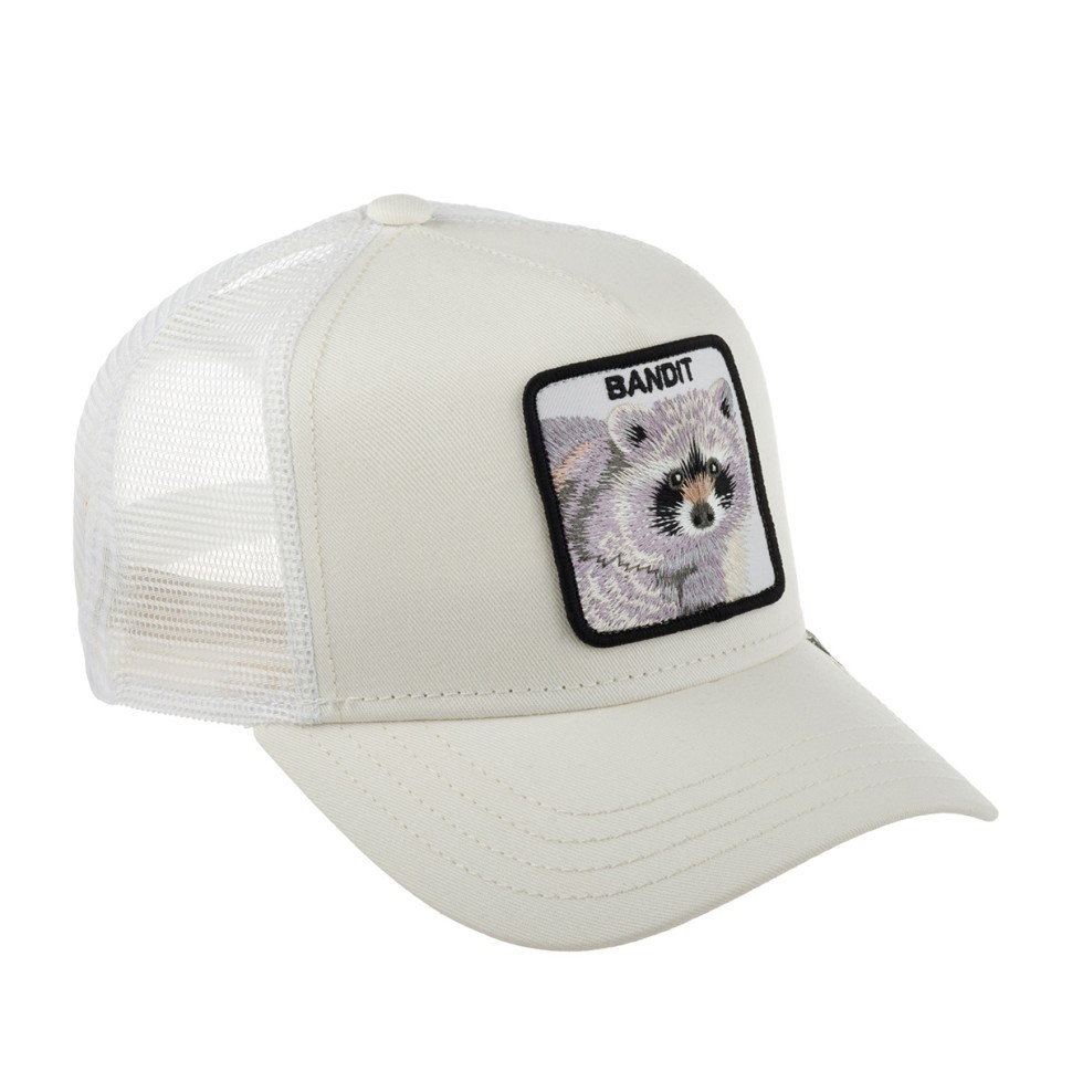 Бейсболка GOORIN BROTHERS Animal Farm енот 101-0379 (белый) 91-642-17-00 в Москве  в Москве 