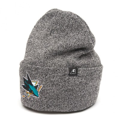 Шапка ATRIBUTIKA &amp; CLUB San Jose Sharks, серый меланж 59341