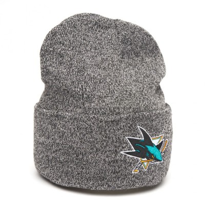 Шапка ATRIBUTIKA &amp; CLUB San Jose Sharks, серый меланж 59341