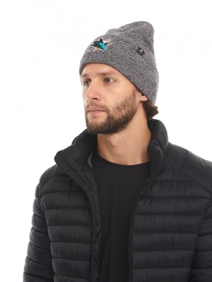 Шапка ATRIBUTIKA &amp; CLUB San Jose Sharks, серый меланж 59341