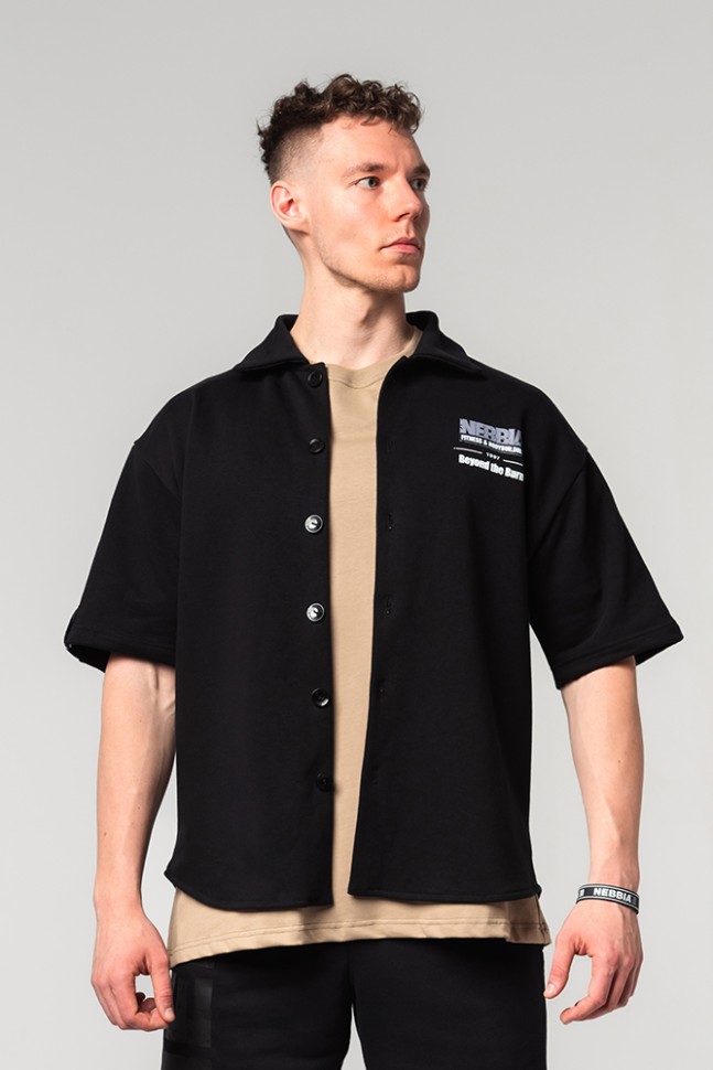 Рубашка Nebbia Oversized Shirt 90s THROWBACK 350 в Москве  в Москве 