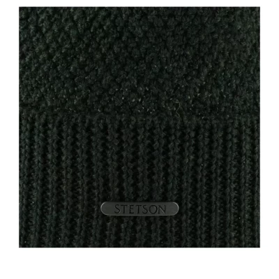 Шапка STETSON 8599396 BEANIE MERINO WOOL (темно-оливковый) 12-178-03-00