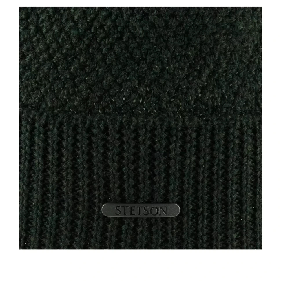Шапка STETSON 8599396 BEANIE MERINO WOOL (темно-оливковый) 12-178-03-00 в Москве  в Москве 