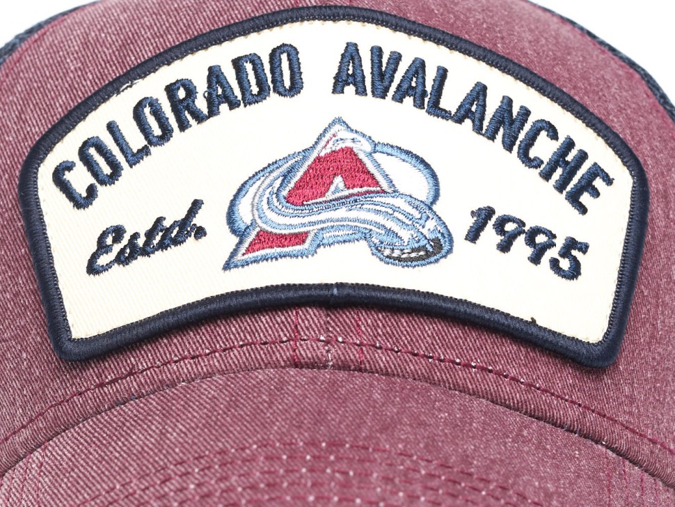 Бейсболка ATRIBUTIKA & CLUB Colorado Avalanche, бордо.-син. 31149 в Москве  в Москве 