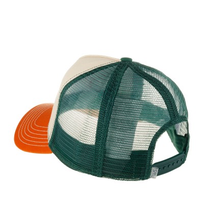 Бейсболка FWS 7761175 TRUCKER CAP TORONTO SOCIAL CLUB (оранжевый зеленый) 72-105-13-00