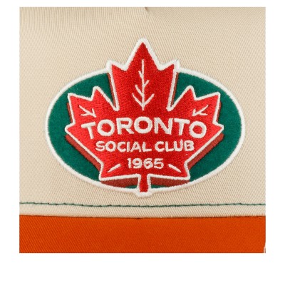 Бейсболка FWS 7761175 TRUCKER CAP TORONTO SOCIAL CLUB (оранжевый зеленый) 72-105-13-00