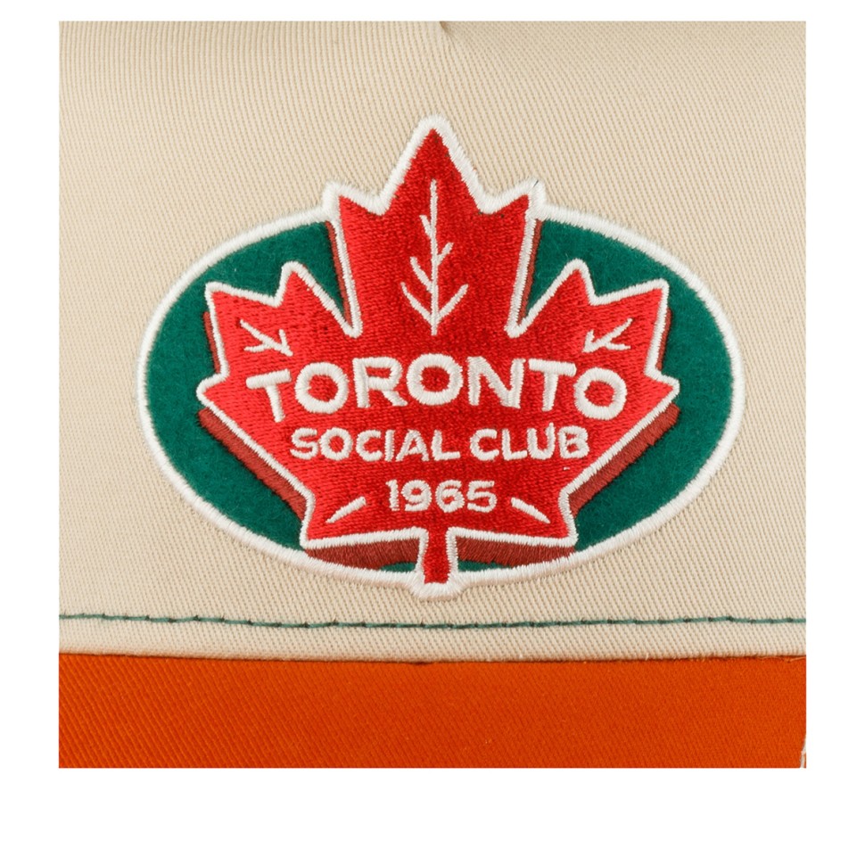 Бейсболка FWS 7761175 TRUCKER CAP TORONTO SOCIAL CLUB (оранжевый зеленый) 72-105-13-00 в Москве  в Москве 