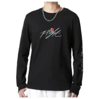 Лонгслив Nike JORDAN FLIGHT ROSE SORRY LONGSLEEVES DQ7387-010 в Москве  в Москве 