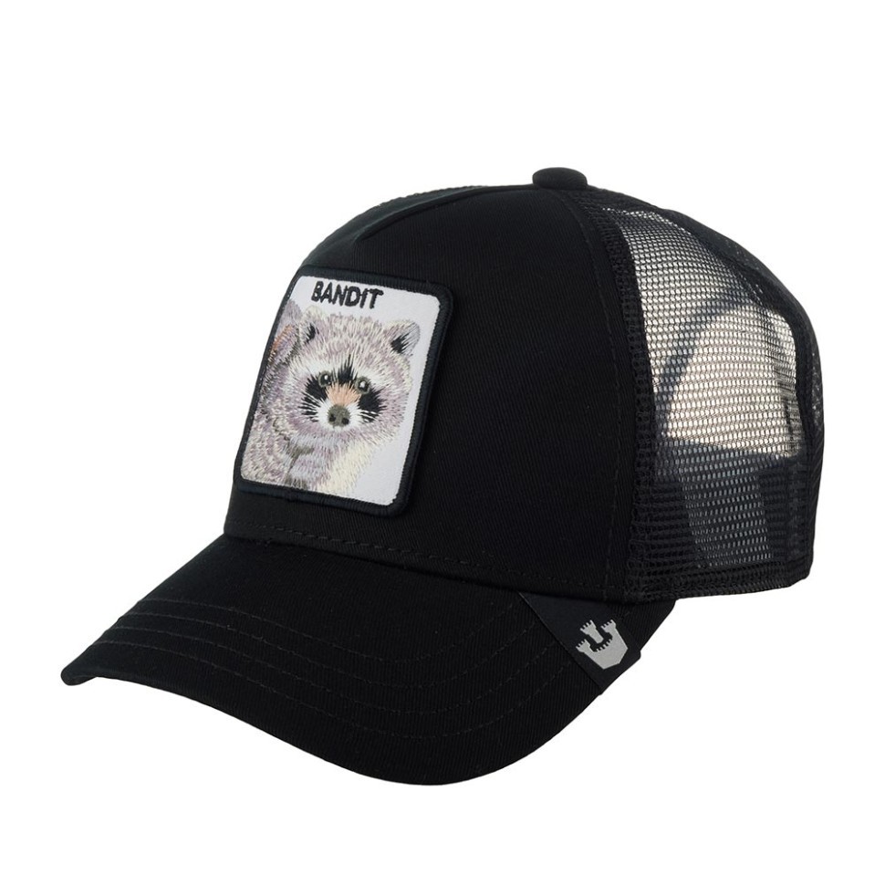 Бейсболка GOORIN BROTHERS ANIMAL FARM Енот 101-0379 (черный) 91-642-09-00 в Москве  в Москве 