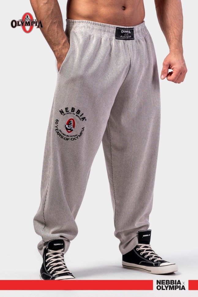 Брюки Nebbia Oversized Sweat Joggers SIGNATURE 796 Grey в Москве  в Москве 