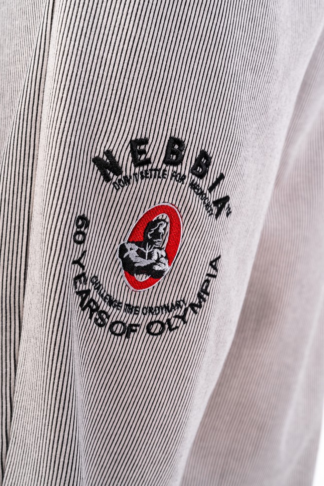 Брюки Nebbia Oversized Sweat Joggers SIGNATURE 796 Grey в Москве  в Москве 