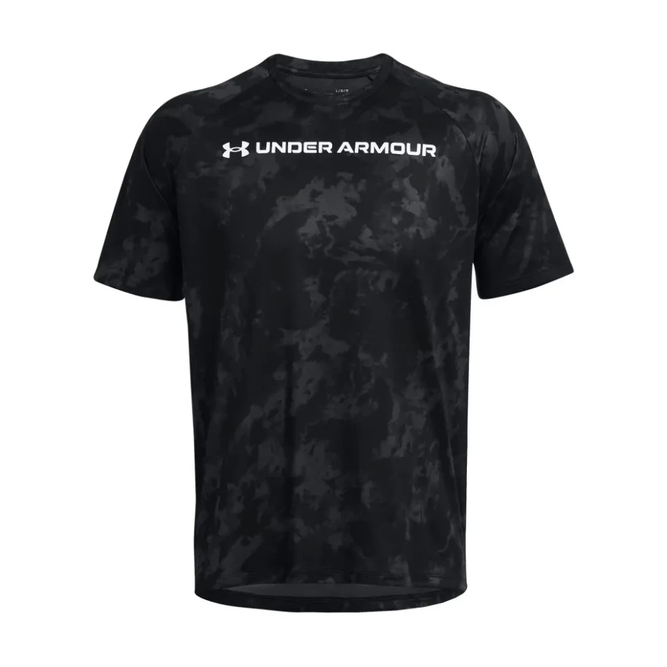 Футболка Under Armour UA TECH ABC CAMO SS 1361698-001 в Москве  в Москве 