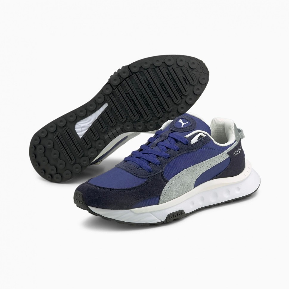 Кроссовки Puma Wild Rider Pickup Elektro Blue-Peacoat 38163701 в Москве  в Москве 