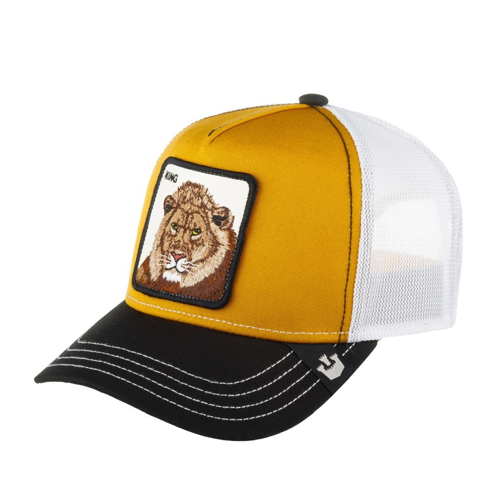Бейсболка GOORIN BROTHERS ANIMAL FARM MV Lion желтый белый черный 91-825-20-00 в Москве  в Москве 