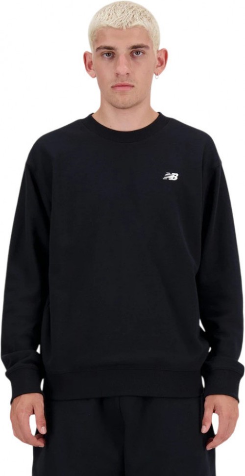 Джемпер New Balance Small Logo French Terry Crew MT41507BK в Москве в Москве
