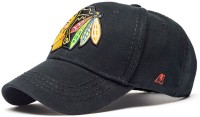 Бейсболка ATRIBUTIKA & CLUB Chicago Blackhawks, черн. 29091 в Москве  в Москве 