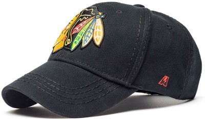 Бейсболка ATRIBUTIKA &amp; CLUB Chicago Blackhawks, черн. 29091