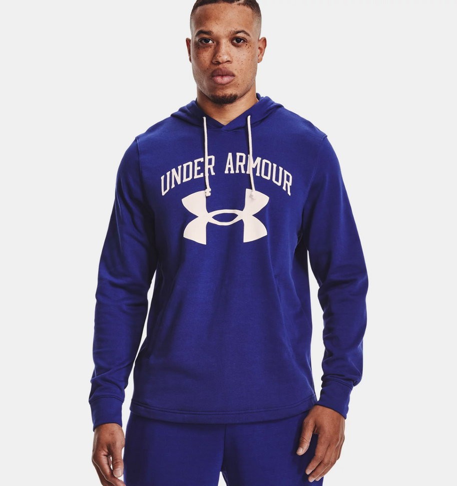 Толстовка Under Armour UA RIVAL TERRY BIG LOGO HD 1361559-415 в Москве  в Москве 
