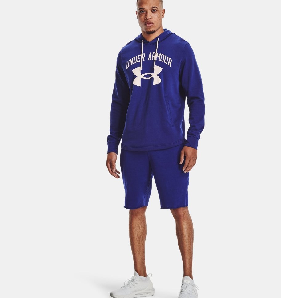 Толстовка Under Armour UA RIVAL TERRY BIG LOGO HD 1361559-415 в Москве  в Москве 