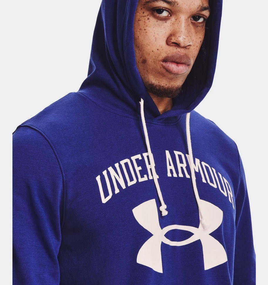 Толстовка Under Armour UA RIVAL TERRY BIG LOGO HD 1361559-415 в Москве  в Москве 