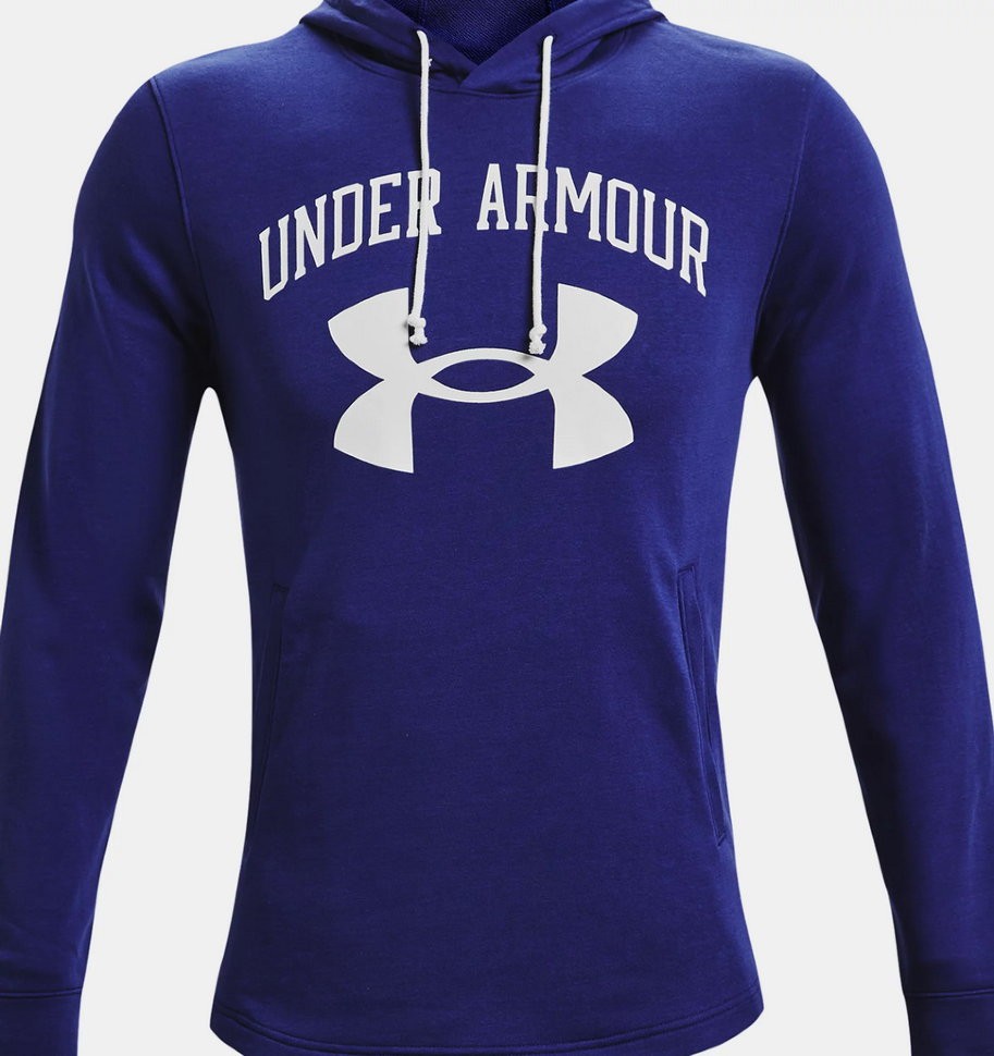 Толстовка Under Armour UA RIVAL TERRY BIG LOGO HD 1361559-415 в Москве  в Москве 