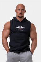 Майка Nebbia c капюшоном Legend-approved hoodie tank top 191 BK в Москве  в Москве 