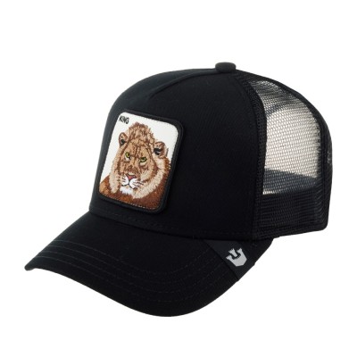 Бейсболка GOORIN BROTHERS ANIMAL FARM KING 101-0388 (черный) 91-648-09-00
