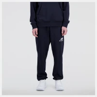 Брюки New Balance Essentials Stacked Logo French Terry Sweatpant MP31539-BK