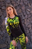 Рашгард Bona Fide: Rashguard Round Military Edition "Yellow Neon" BFR-041-307MEYELNEO в Москве  в Москве 