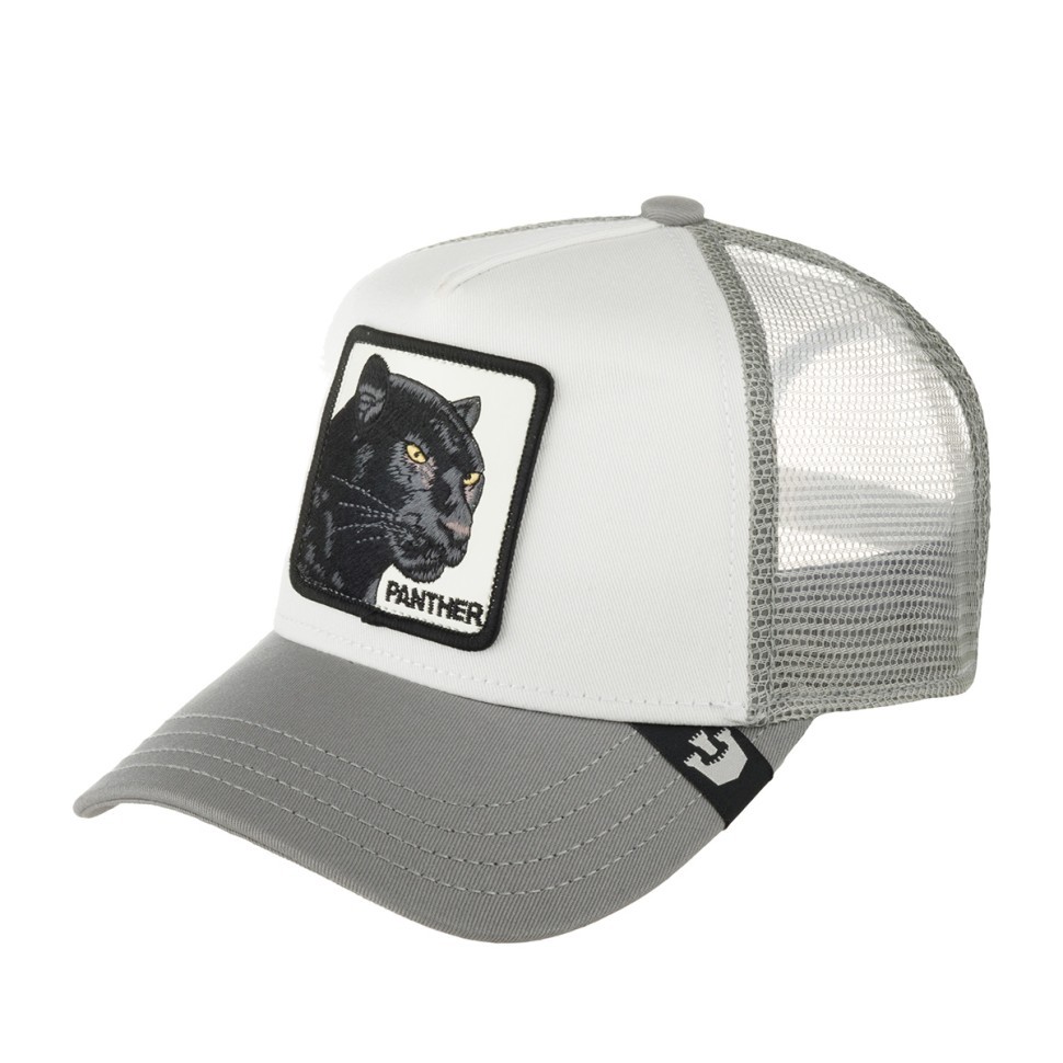 Бейсболка GOORIN BROTHERS Animal Farm THE PANTHER 101-0381 (белый серый) 91-643-50-00 в Москве  в Москве 