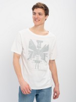 Футболка Lee Cooper MT2A120480BS2LC/WH в Москве  в Москве 