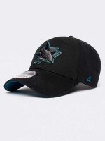 Бейсболка ATRIBUTIKA & CLUB San Jose Sharks, зелен.-черн. 32334 в Москве  в Москве 