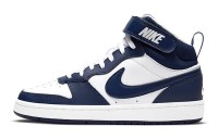 Кроссовки Nike Court Borough Mid 2Velcro 'White Signal Blue' CD7783-107 в Москве  в Москве 