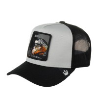 Бейсболка GOORIN BROTHERS арт. 101-1430 (черный / светло-серый) {sil} в Москве  в Москве 